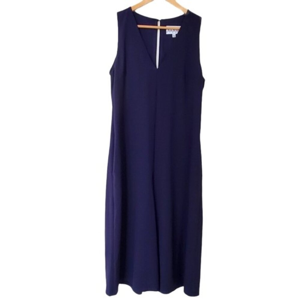 Nicole Miller Jumpsuit Crop Wide Leg Women Size 6